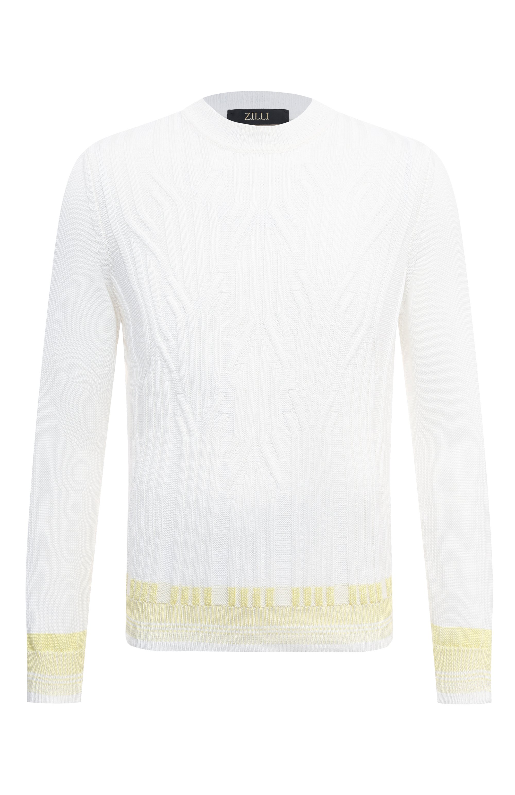 Джемпер из хлопка и шелка ZILLI, арт. KRN001M0142VCR000, фото 1