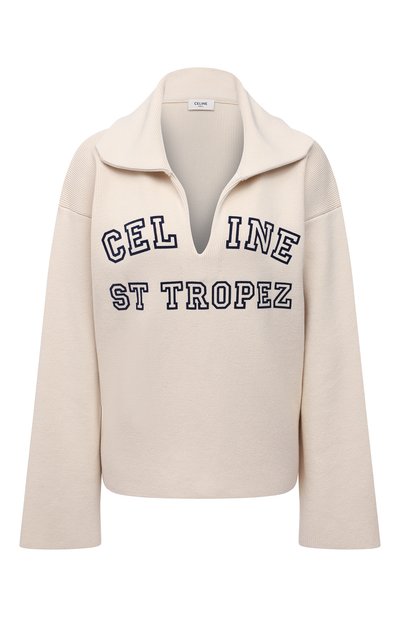 Женский хлопковый пуловер CELINE, арт. 2A540821J