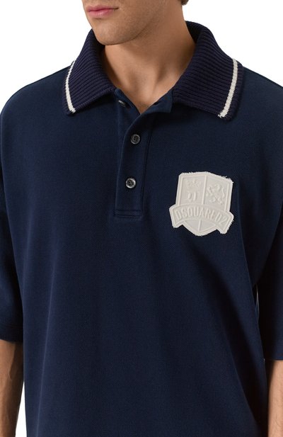 Хлопковое поло DSQUARED2, арт. S74GL0088/D20071, фото 5