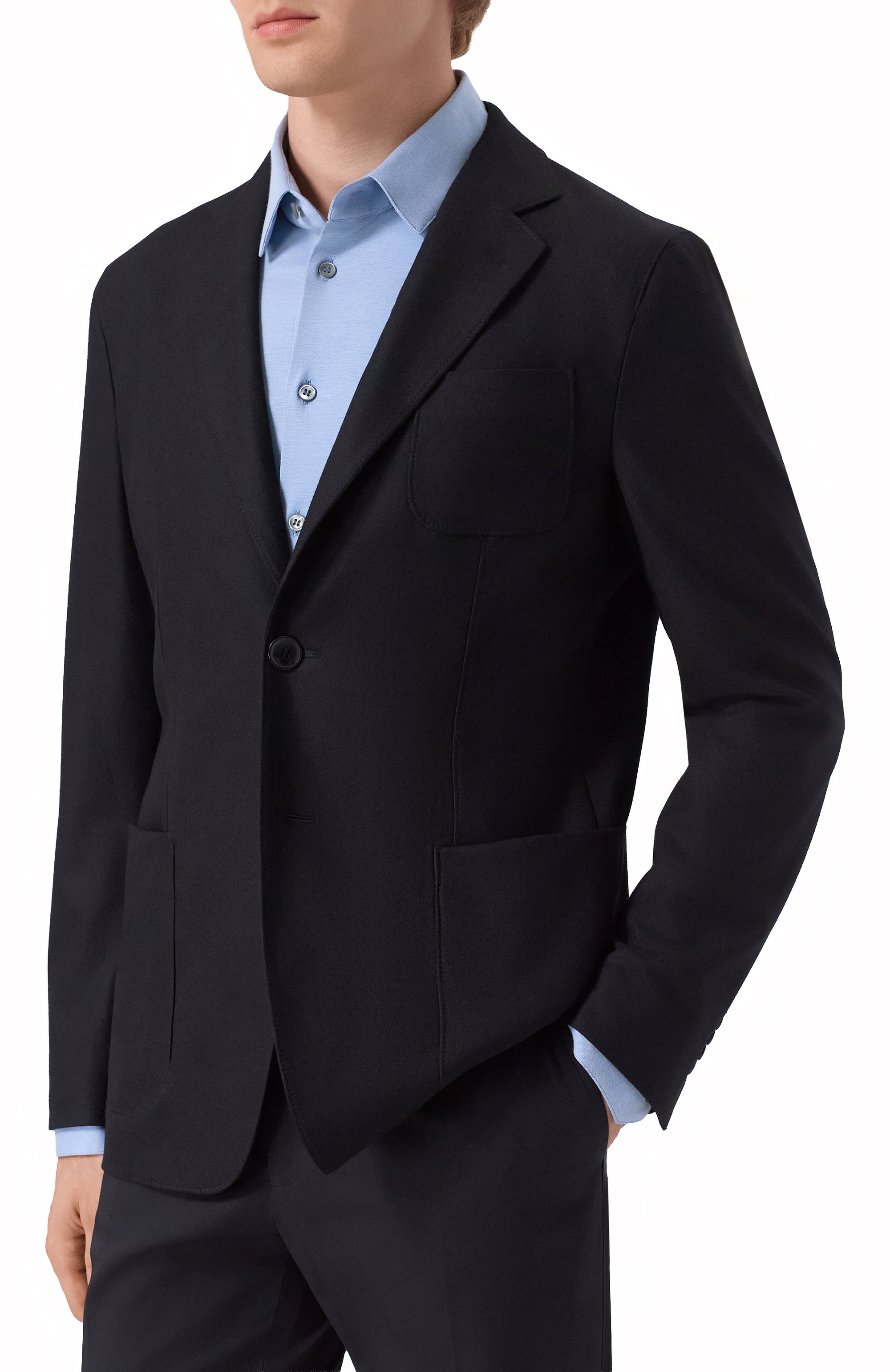 Кашемировый пиджак GIORGIO ARMANI, арт. GM000248/TE10115, фото 3