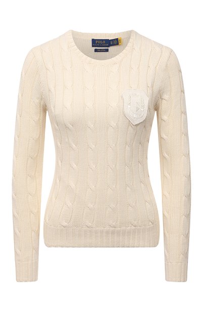 Женский хлопковый свитер POLO RALPH LAUREN, арт. 211847019