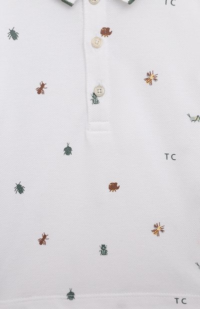 Хлопковое поло TARTINE ET CHOCOLAT, арт. TY11061, фото 3