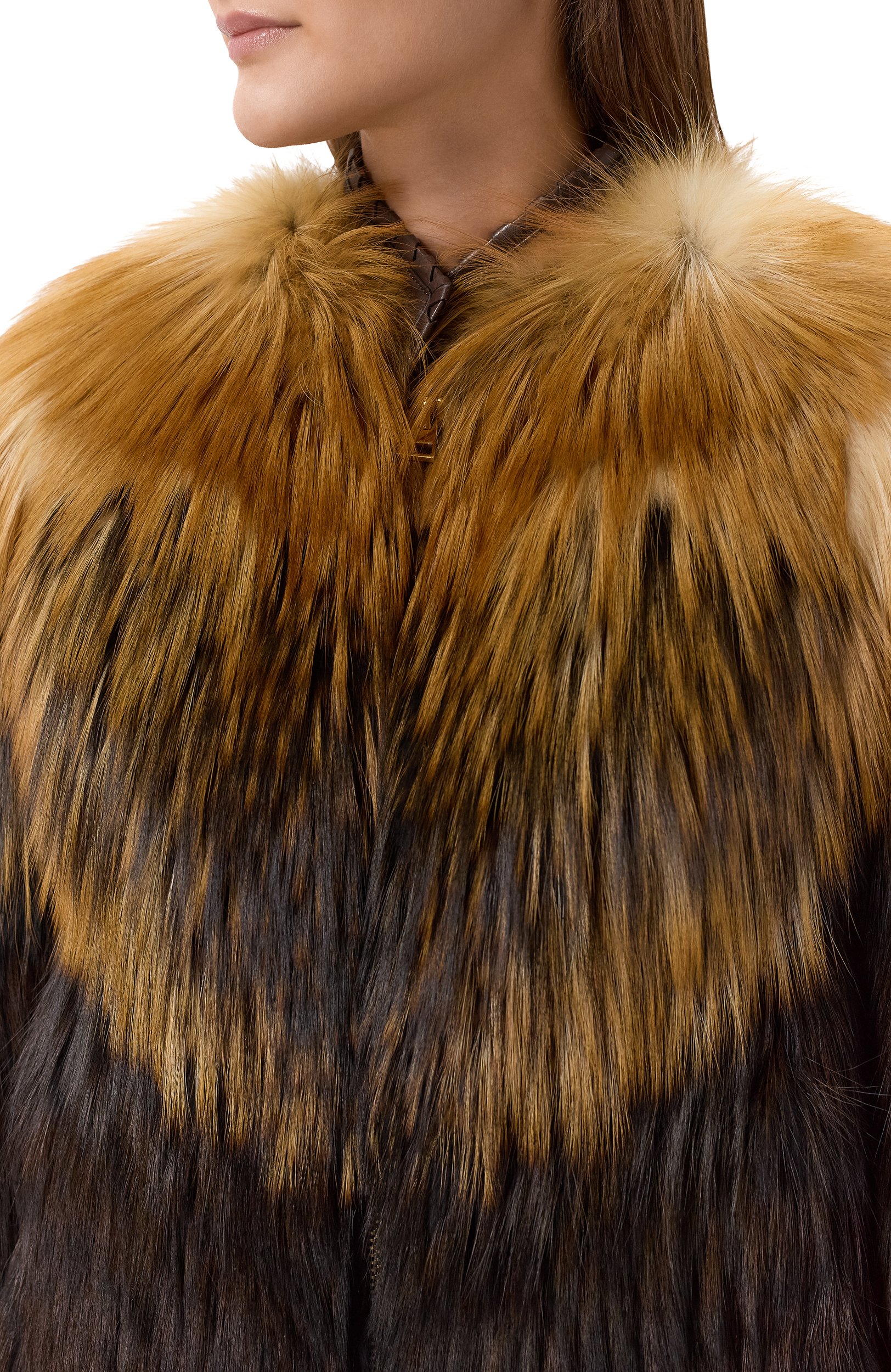 Шуба из лисы TOM FORD, арт. CPF33A/T80382, фото 5