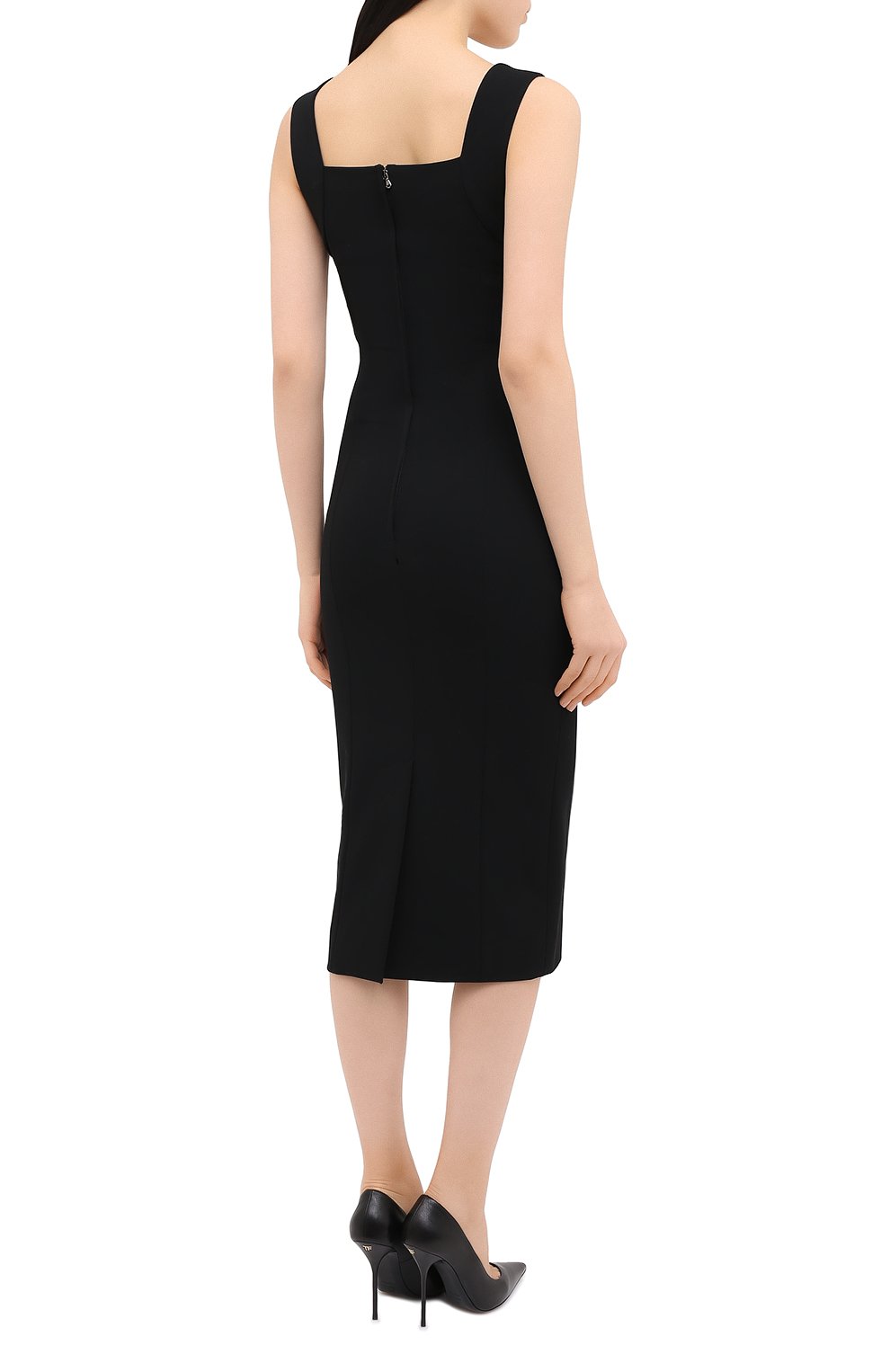 Платье из вискозы DOLCE & GABBANA, арт. F6J4QT/FUGKF, фото 4