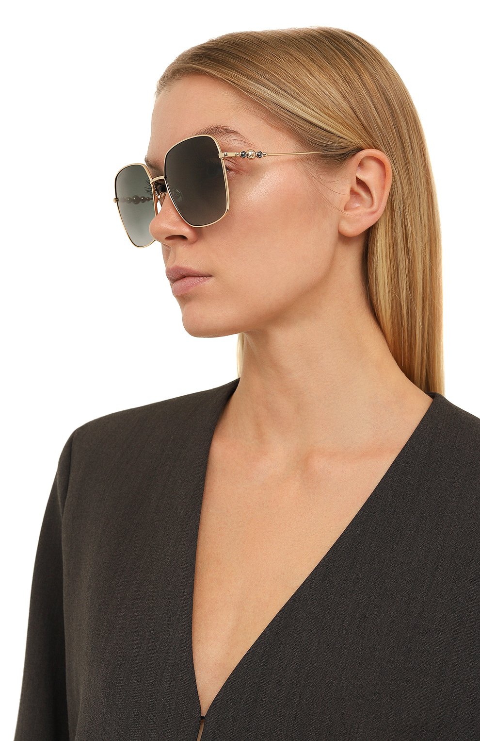 Солнцезащитные очки JIMMY CHOO, арт. AM0RA/F/SK 000, фото 2