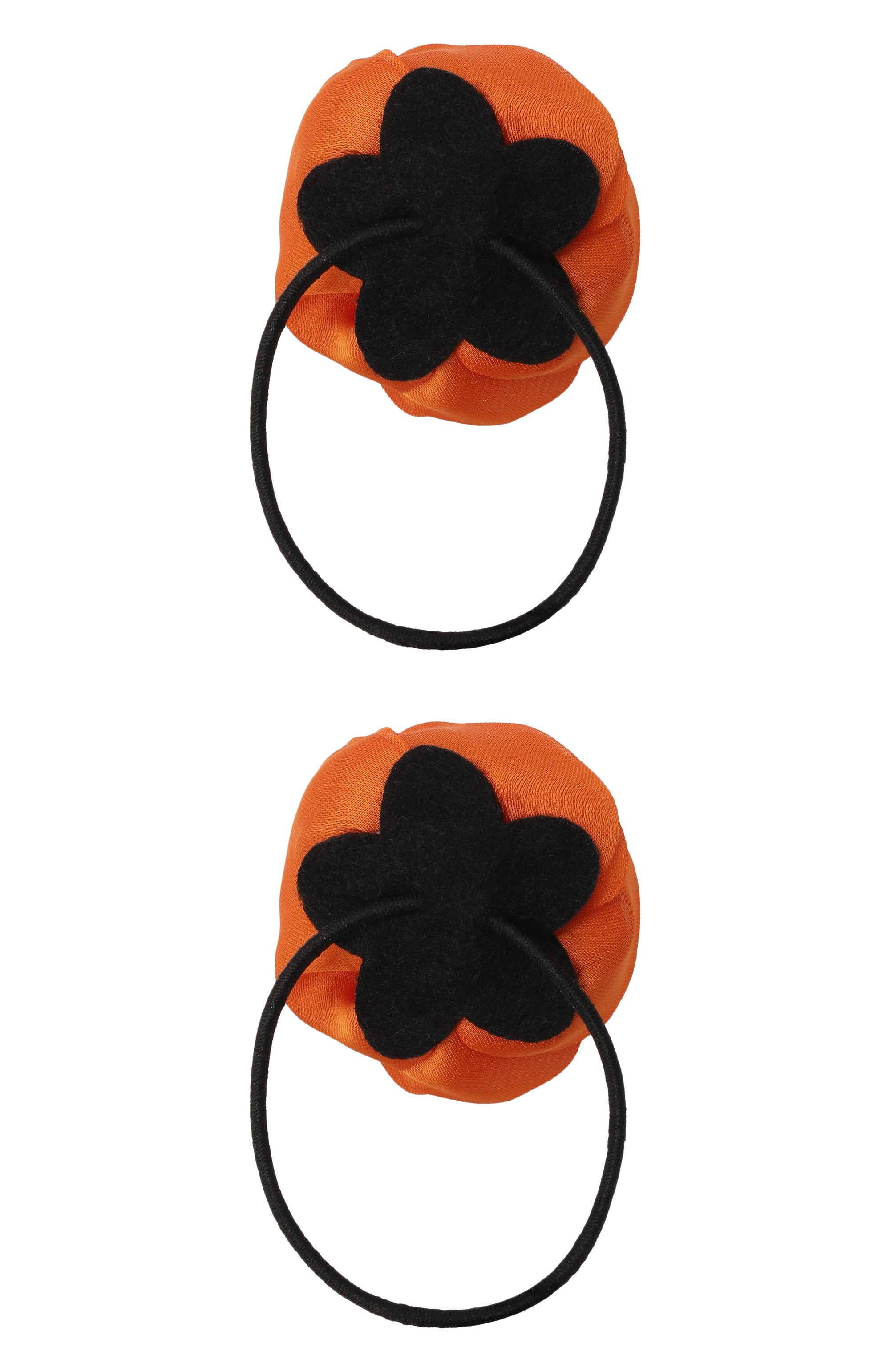 Комплект из двух резинок JUNEFEE оранжевого цвета по цене 3590 руб., арт. 7099, фото 2 Комплект из двух резинок JUNEFEE, арт. 7099, фото 2