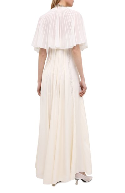 Платье CHLOÉ светло-бежевого цвета по цене 578000 руб., арт. CHC20WR032032, фото 4 Платье CHLOÉ, арт. CHC20WR032032, фото 4