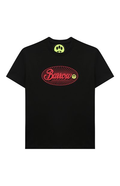 Хлопковая футболка BARROW, арт. F4BKJUTH030