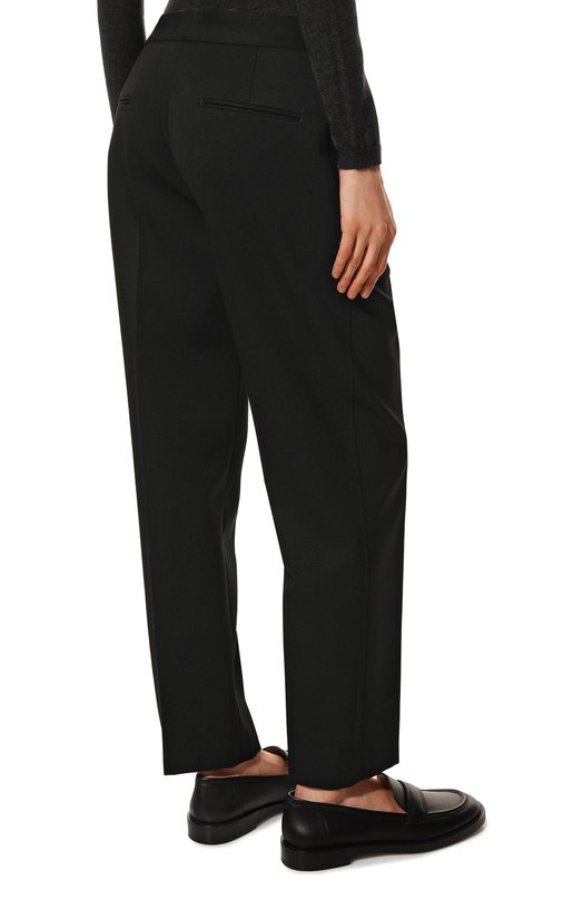 Шерстяные брюки Jil Sander J04KA0003-J40021 Чёрный  J04KA0003-J40021 Фото 4