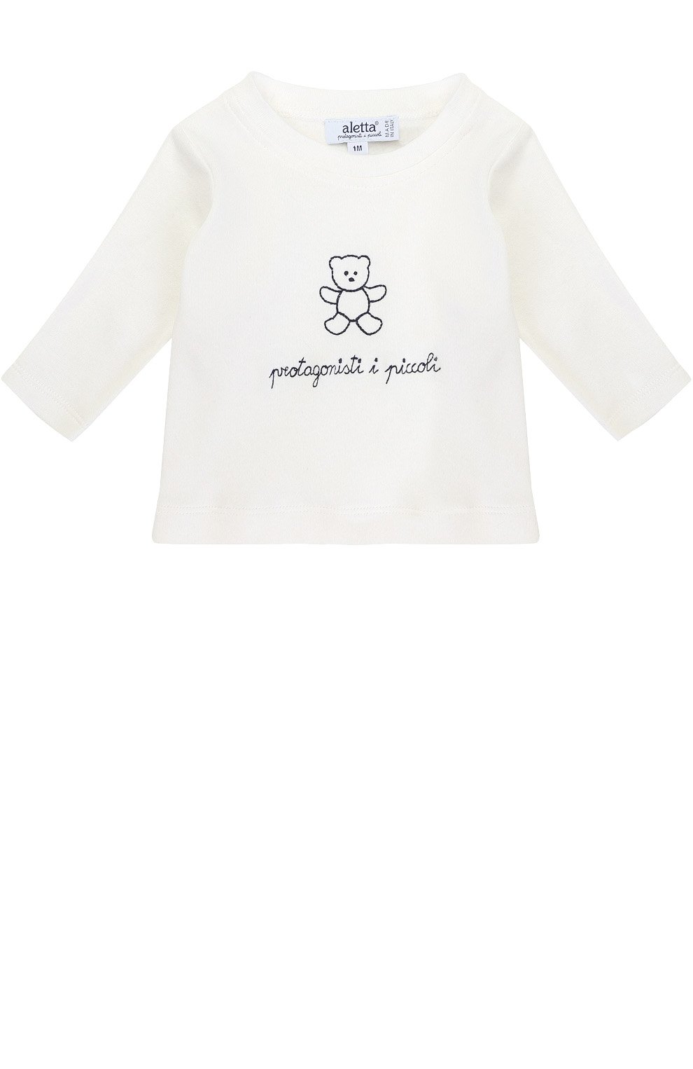 Комплект из спортивного костюма и лонгслива с вышивкой ALETTA, арт. RM777118FL/1M-18M, фото 5