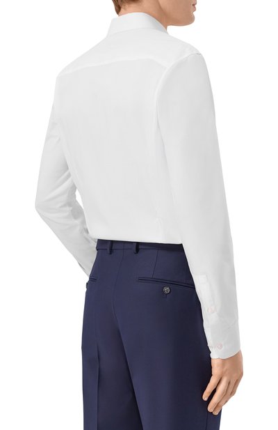 Хлопковая сорочка TRUSSARDI, арт. 5004N000052N, фото 4