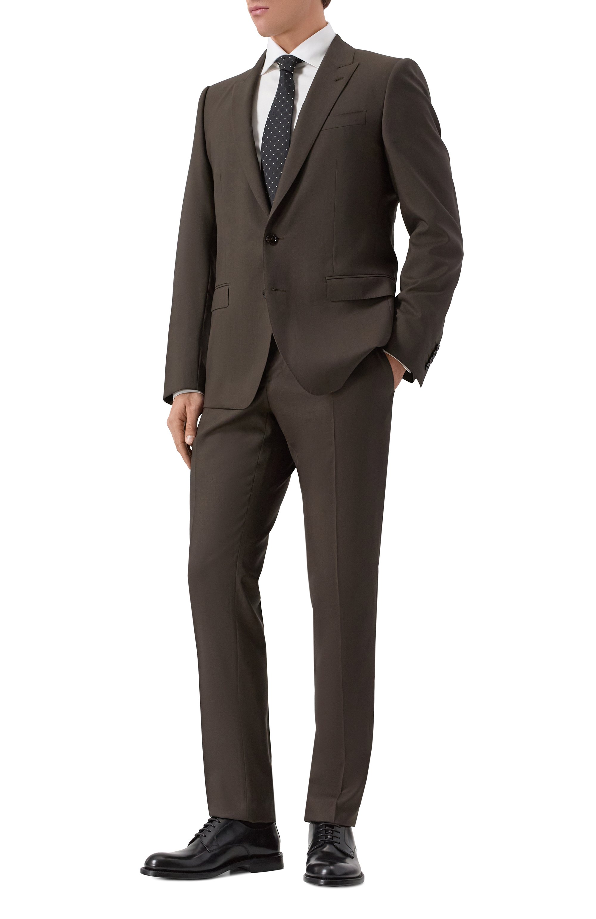 Кожаные дерби dg night DOLCE & GABBANA, арт. A10879/A1203, фото 2