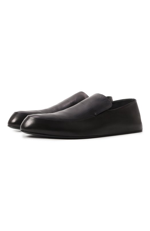 фото Кожаные лоферы jil sander