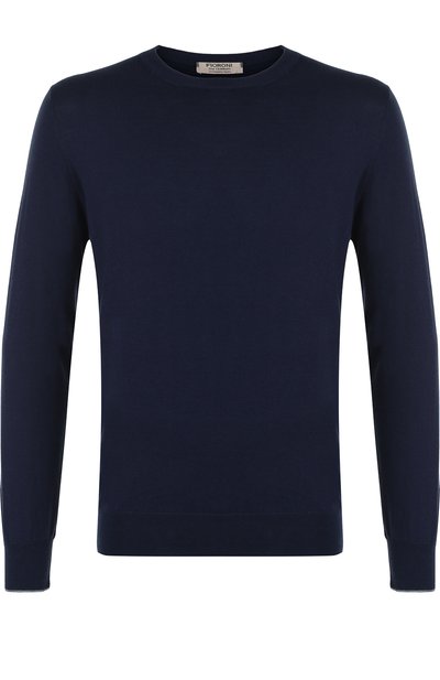 Мужской джемпер тонкой вязки из смеси хлопка и кашемира FIORONI, арт. M14609A3