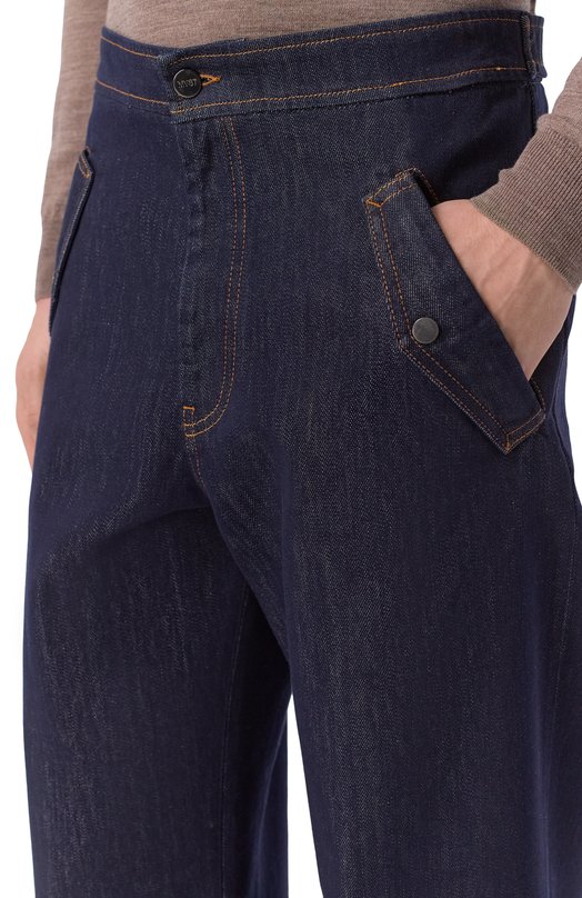 Джинсы MVST M26.2PM.T012/F116 WASHED RAW INDIG0 Синий  M26.2PM.T012/F116 WASHED RAW INDIG0 Фото 5