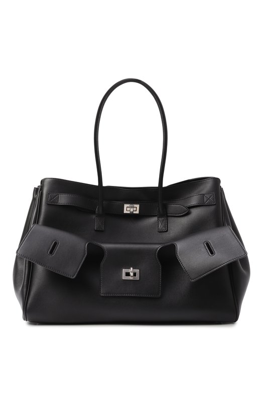 Сумка-тоут Bel Air medium Balenciaga 835670/2ABAW Чёрный 835670/2ABAW