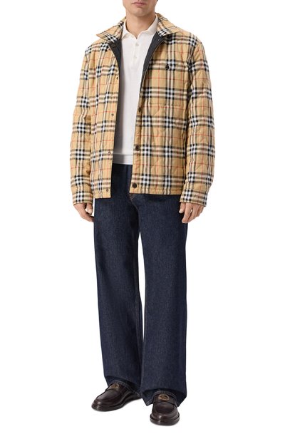 Кожаные лоферы pembroke BURBERRY темно-коричневого цвета по цене 105000 руб., арт. 8127955, фото 2 Кожаные лоферы pembroke BURBERRY, арт. 8127955, фото 2