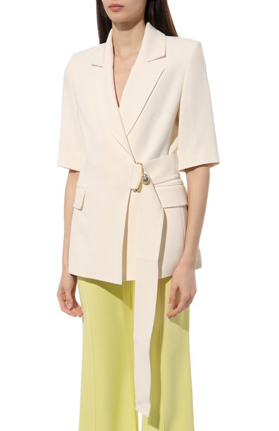 Жакет из шелка и вискозы ELIE SAAB, арт. J0021N, фото 3