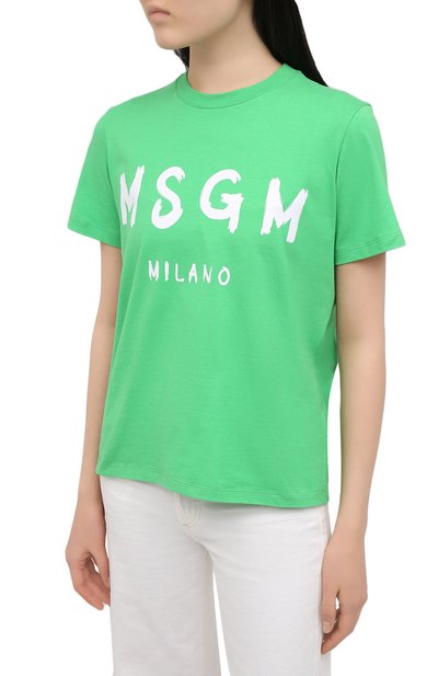 Хлопковая футболка MSGM, арт. 3041MDM60 217298, фото 3