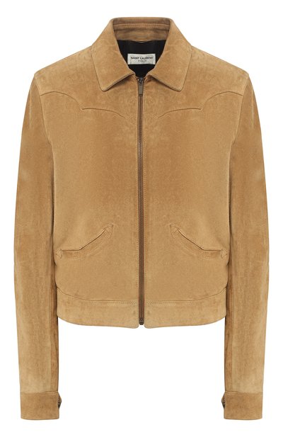 Женская кожаная куртка SAINT LAURENT, арт. 552137/YC2AY