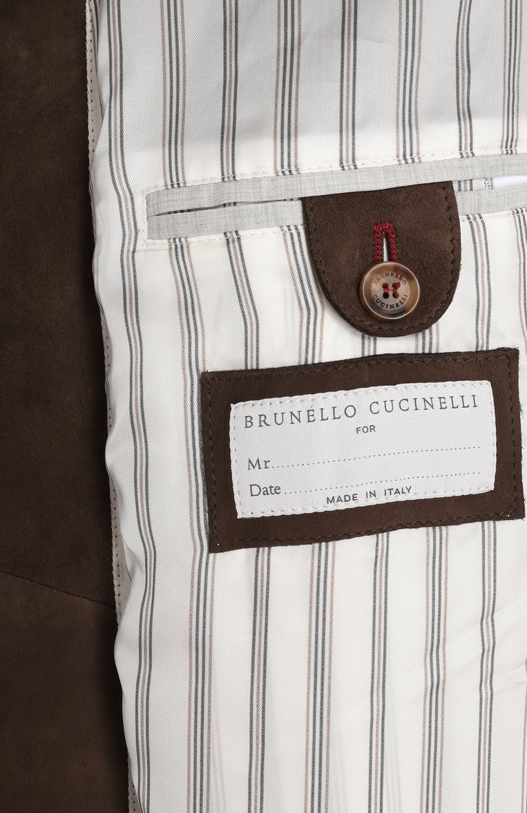 Замшевый бомбер BRUNELLO CUCINELLI, арт. M0PCL2027, фото 1
