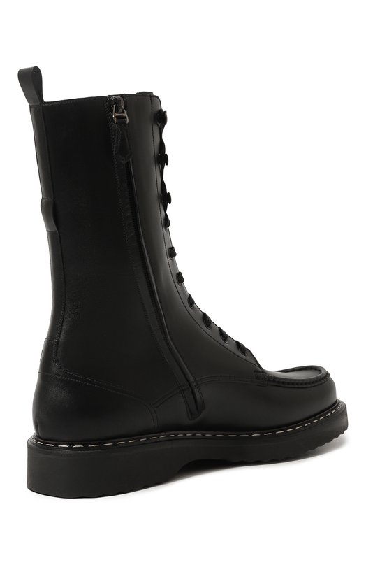Кожаные ботинки Bally MSB05D/VT012 Чёрный  MSB05D/VT012 Фото 5