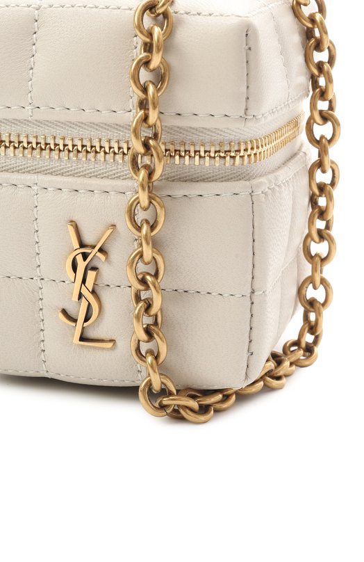 Сумка Cassandre Matelassé Carré Cube mini Saint Laurent 773592/AABVP Кремовый  773592/AABVP Фото 3