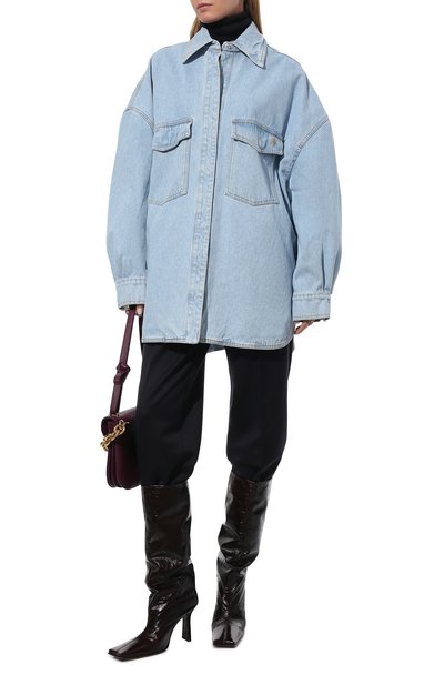 Джинсовая рубашка THE ATTICO, арт. 221WCC33/D030, фото 2