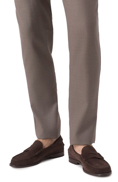 Замшевые пенни-лоферы charlex BALLY, арт. MSF0HA/SU036, фото 3