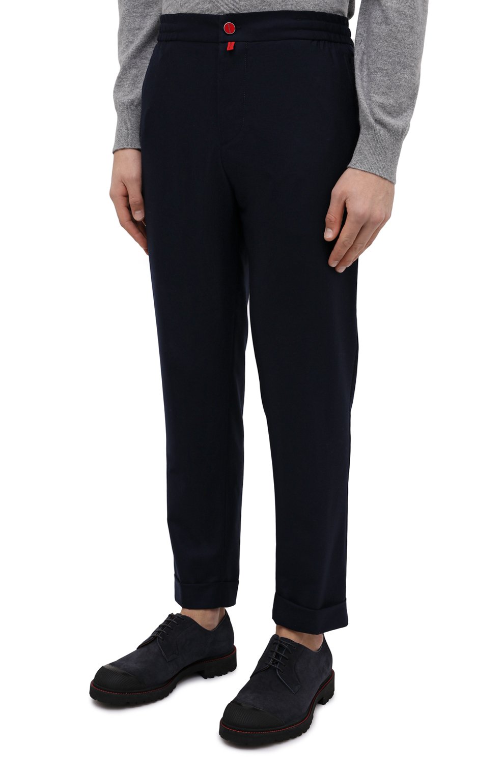 Брюки из кашемира и шерсти викуньи KITON, арт. UFPLACJ0228A/VVIC, фото 3