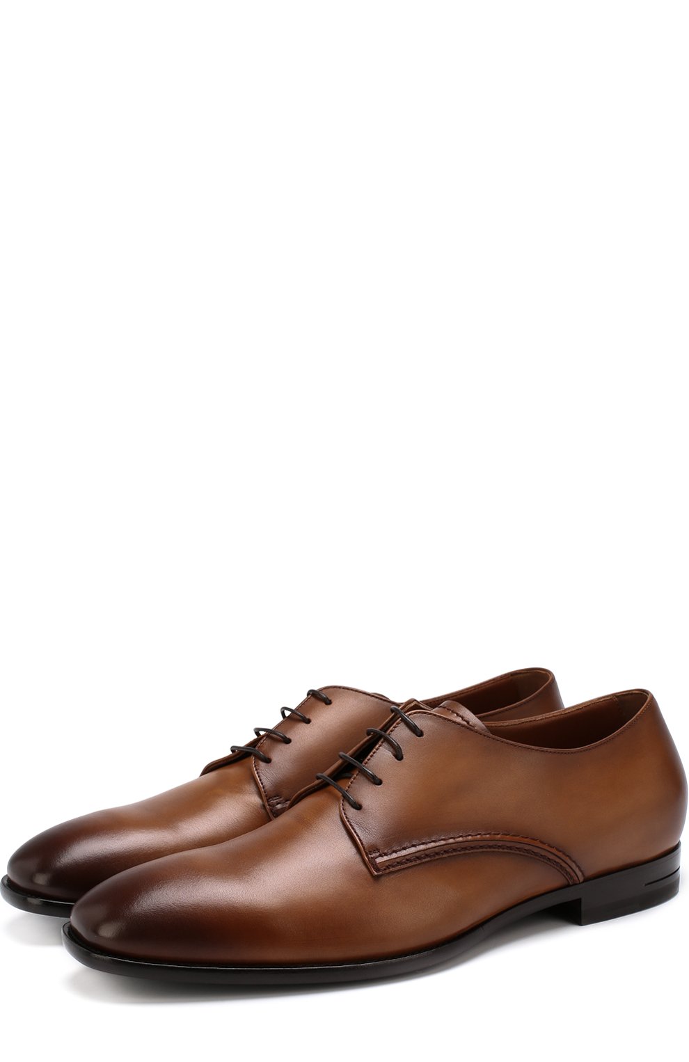 Классические кожаные дерби ZEGNA, арт. A2956X-MSF, фото 1