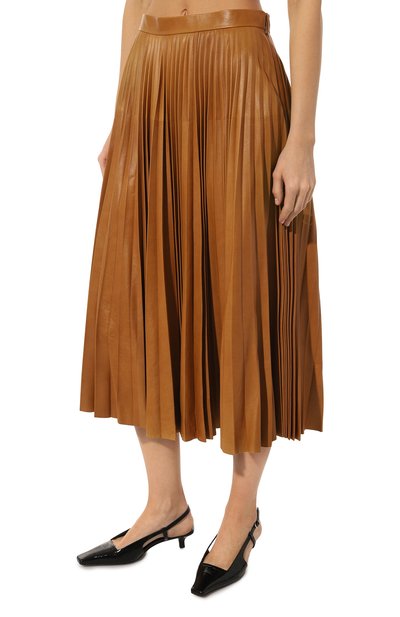 Кожаная юбка GUCCI, арт. 663898 XNAOZ, фото 3