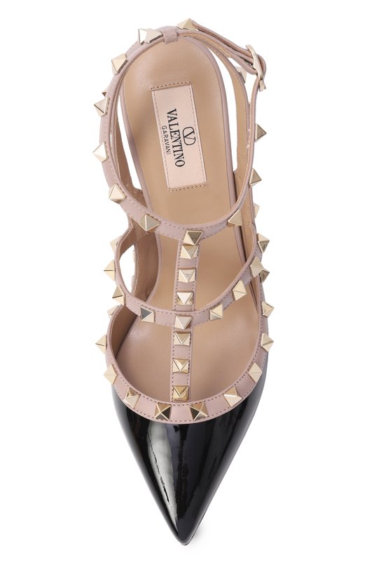 Лакированные туфли Rockstud 100 Valentino 8W2S0393/VNW Чёрный  8W2S0393/VNW Фото 6