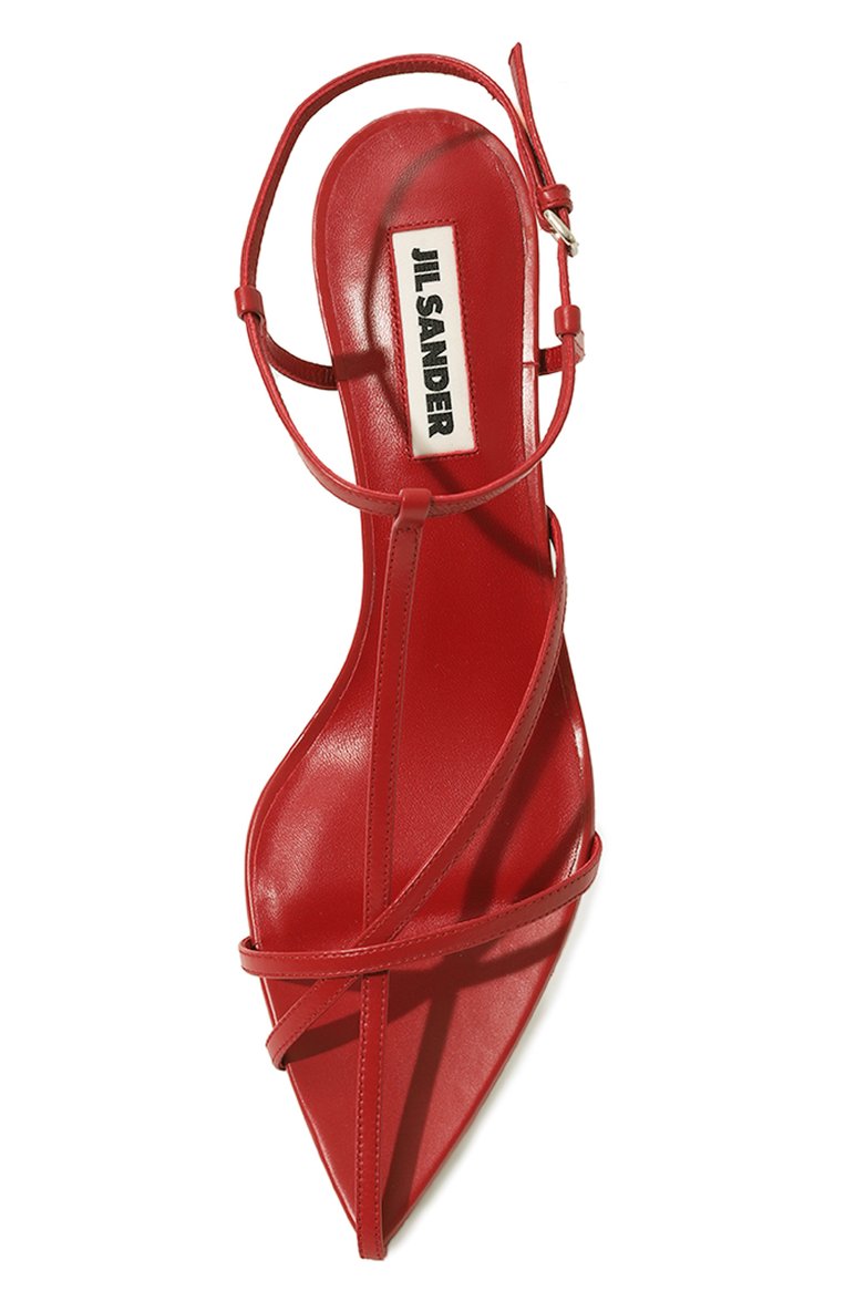 Кожаные босоножки JIL SANDER, арт. J15WP0129/P6521, фото 1