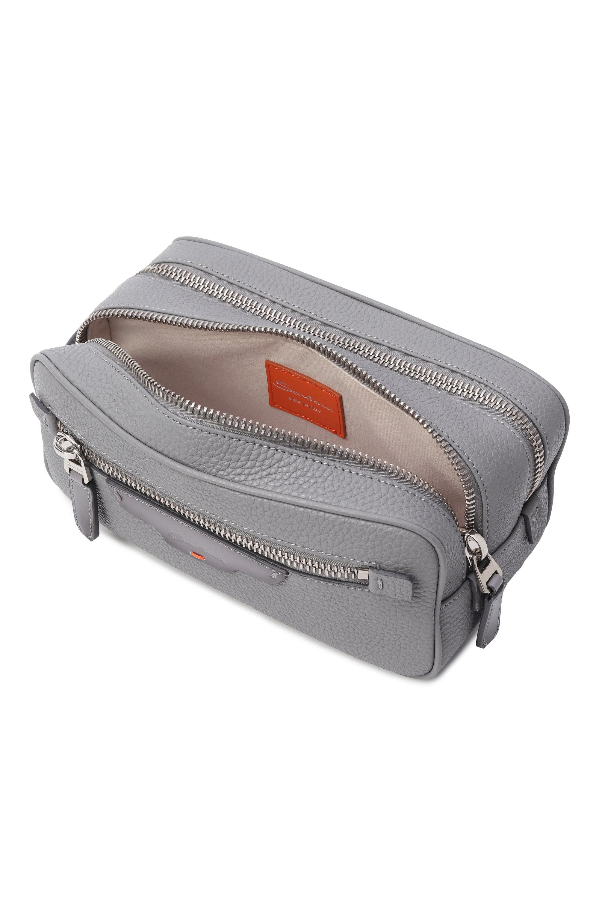 Несессер SANTONI серого цвета по цене 79950 руб., арт. UFPGA2772F0-AITB, фото 3 Несессер SANTONI, арт. UFPGA2772F0-AITB, фото 3