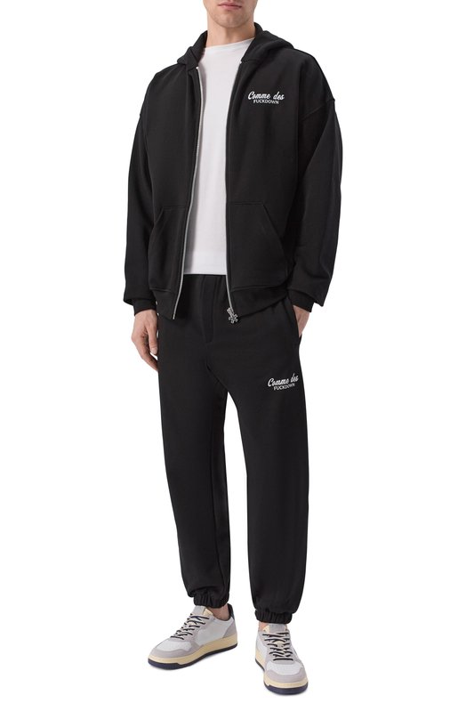Хлопковая толстовка Comme des Fuckdown CFABM02048 Чёрный  CFABM02048 Фото 2