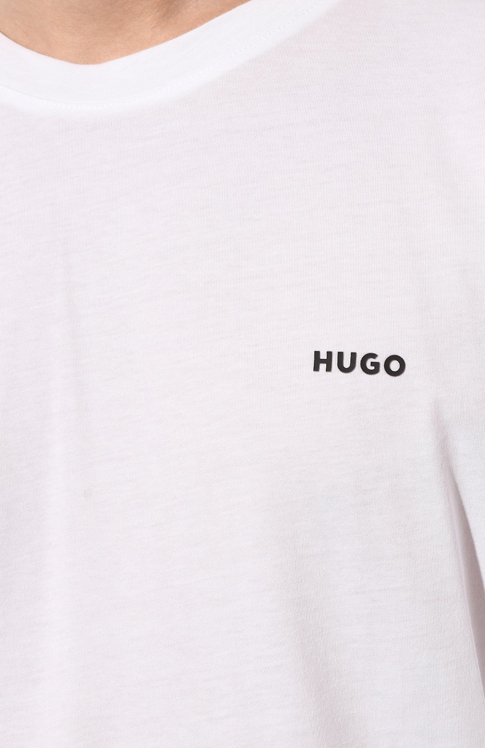 Хлопковый лонгслив HUGO, арт. 50466159, фото 5