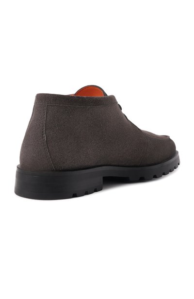 Замшевые дезерты detroit SANTONI темно-серого цвета по цене 93150 руб., арт. MGDG18609NE0BSEY, фото 4 Замшевые дезерты detroit SANTONI, арт. MGDG18609NE0BSEY, фото 4