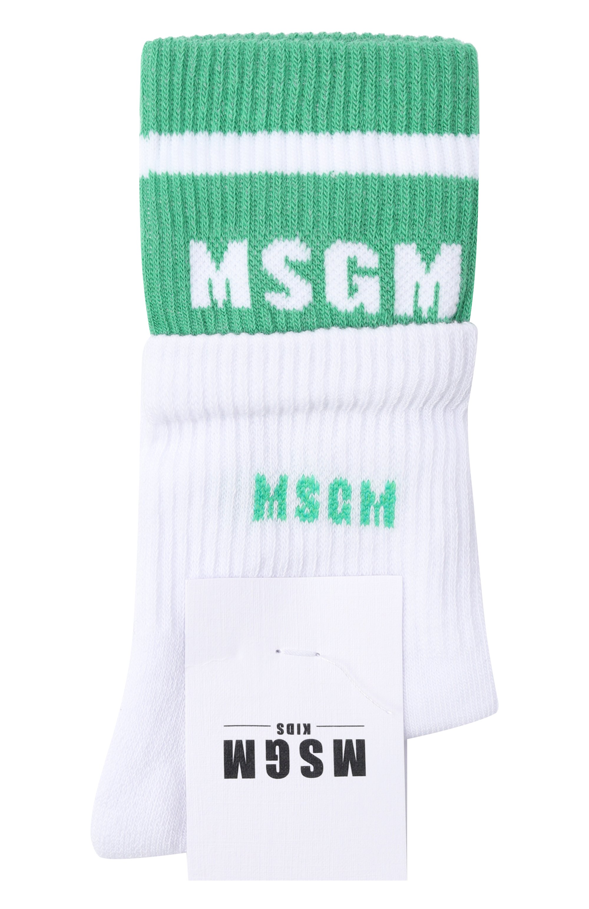 Хлопковые носки MSGM KIDS, арт. S6MSJUS0231, фото 1