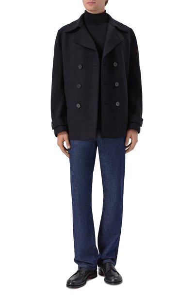 Шерстяная водолазка CORNELIANI черного цвета по цене 66850 руб., арт. 28M523/2A25126, фото 2 Шерстяная водолазка CORNELIANI, арт. 28M523/2A25126, фото 2