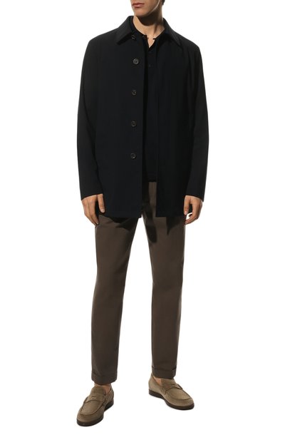 Замшевые пенни-лоферы DOUCAL'S, арт. DU3010SAILUF106DM44, фото 2