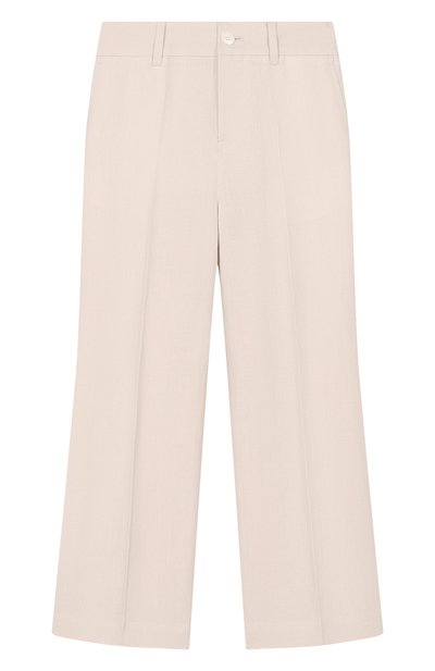 Льняные брюки DOLCE & GABBANA, арт. L44P73/FU4LH_001