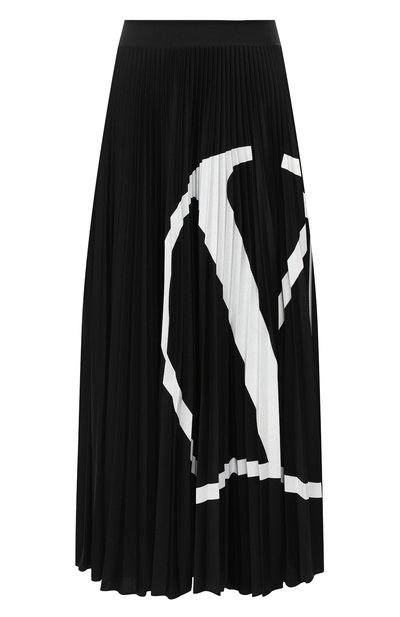 Женская плиссированная юбка VALENTINO, арт. RB0MD00P4M4