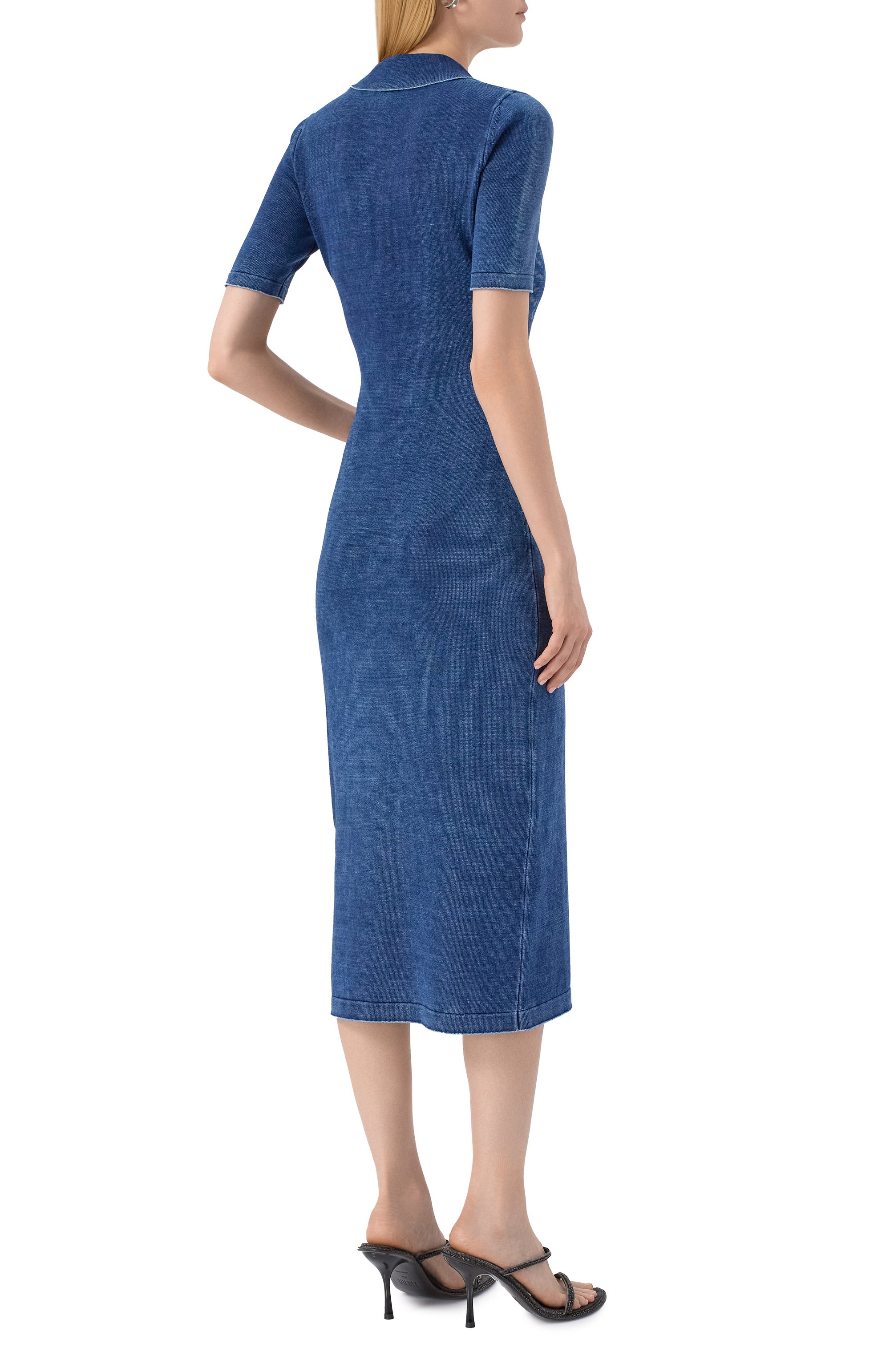 Хлопковое платье DIESEL, арт. A19479/0BJBS, фото 4