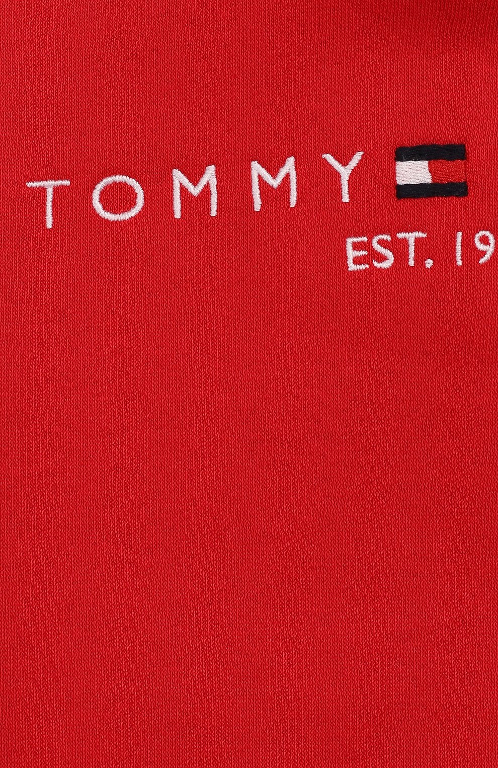 Худи TOMMY HILFIGER красного цвета по цене 5990 руб., арт. KB0KB05057, фото 3 Худи TOMMY HILFIGER, арт. KB0KB05057, фото 3