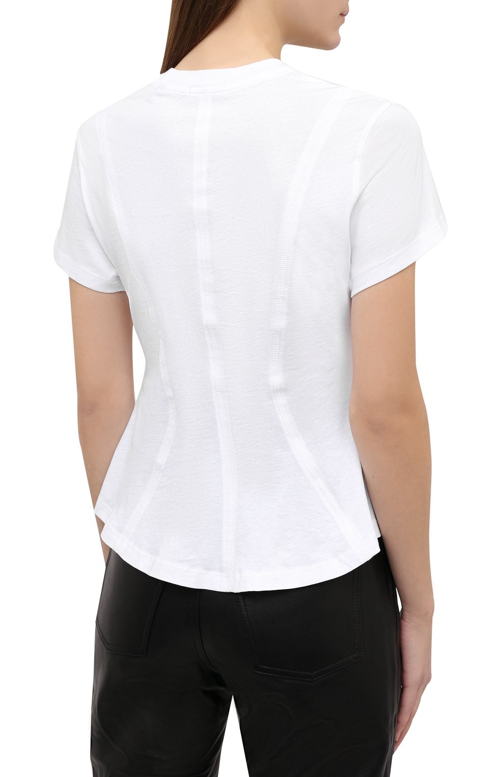 Хлопковая футболка ATM ANTHONY THOMAS MELILLO, арт. AW1408-GAB, фото 4