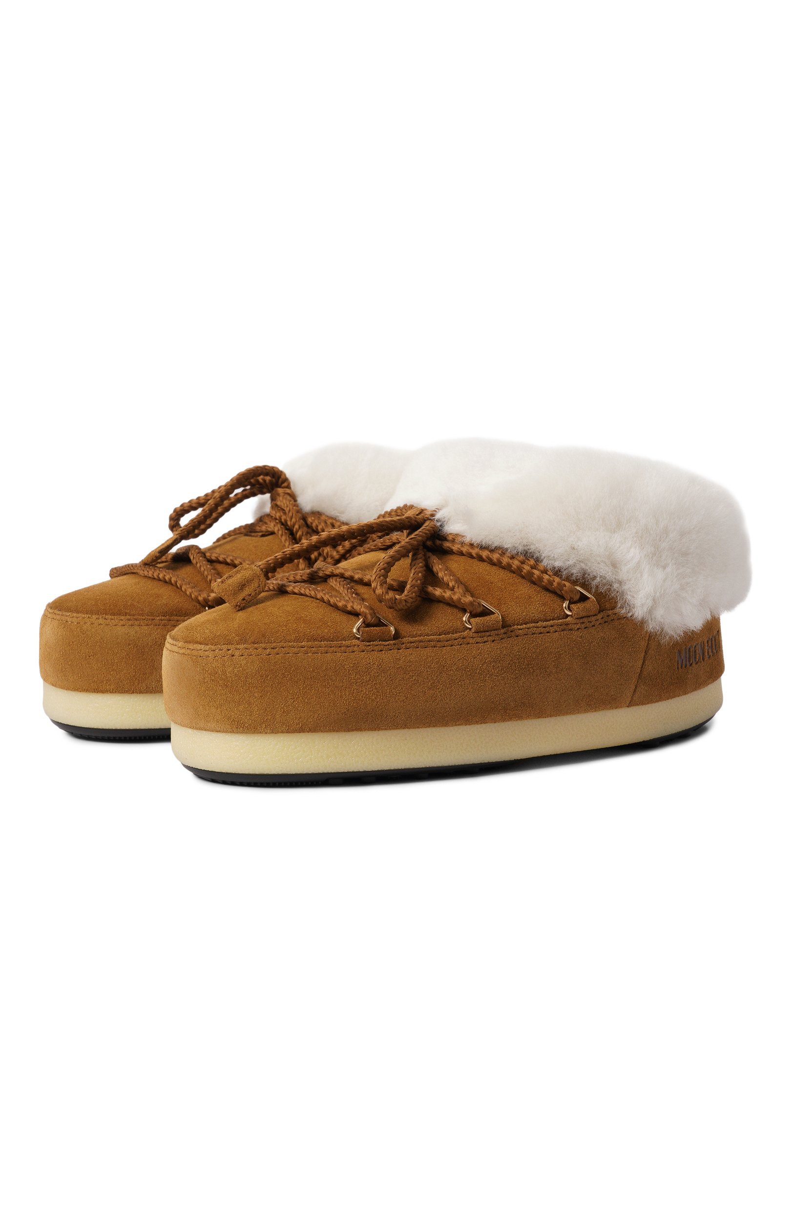 Замшевые сабо evx MOON BOOT коричневого цвета по цене 25750 руб., арт. 80D1470090, фото 1 Замшевые сабо evx MOON BOOT, арт. 80D1470090, фото 1