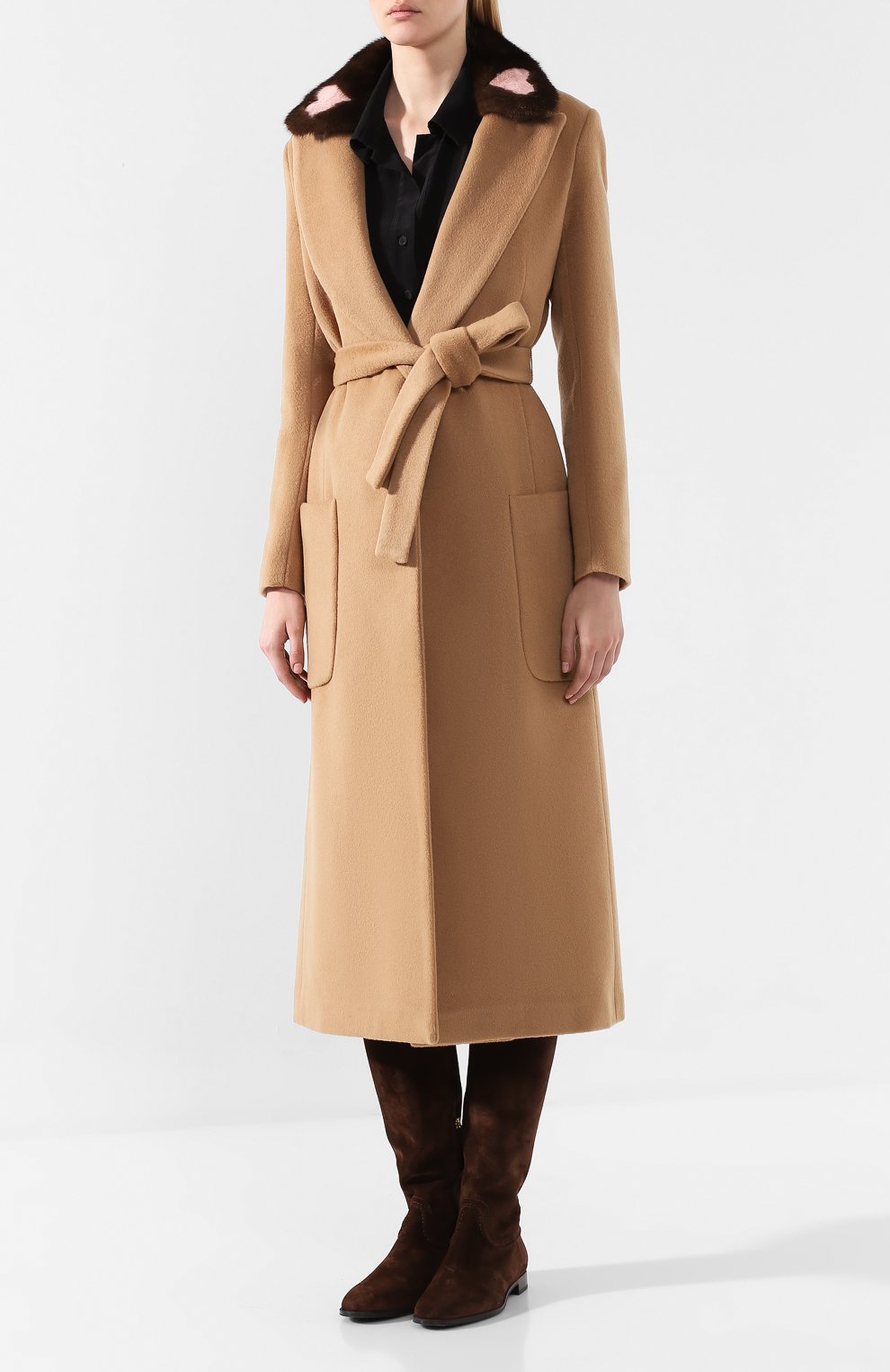 Шерстяное пальто AVA ADORE, арт. LI0N/63 AA FW19, фото 3