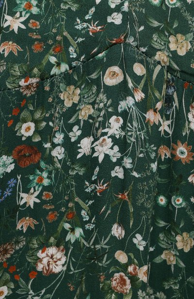 Платье из вискозы DESIGNERS CAT зеленого цвета по цене 47700 руб., арт. 100000K01001461/14A-16A, фото 3 Платье из вискозы DESIGNERS CAT, арт. 100000K01001461/14A-16A, фото 3