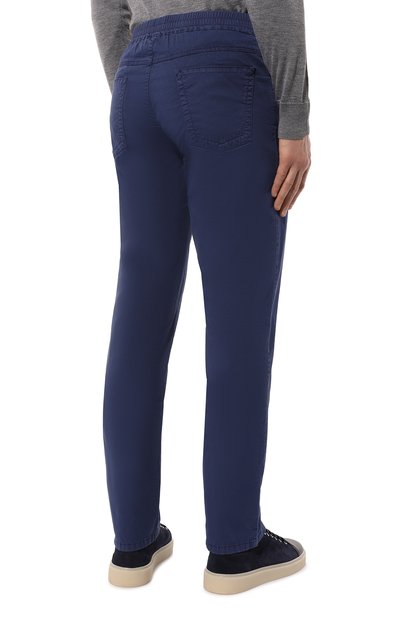 Хлопковые брюки ZILLI, арт. J5T001M0480VZM000, фото 4